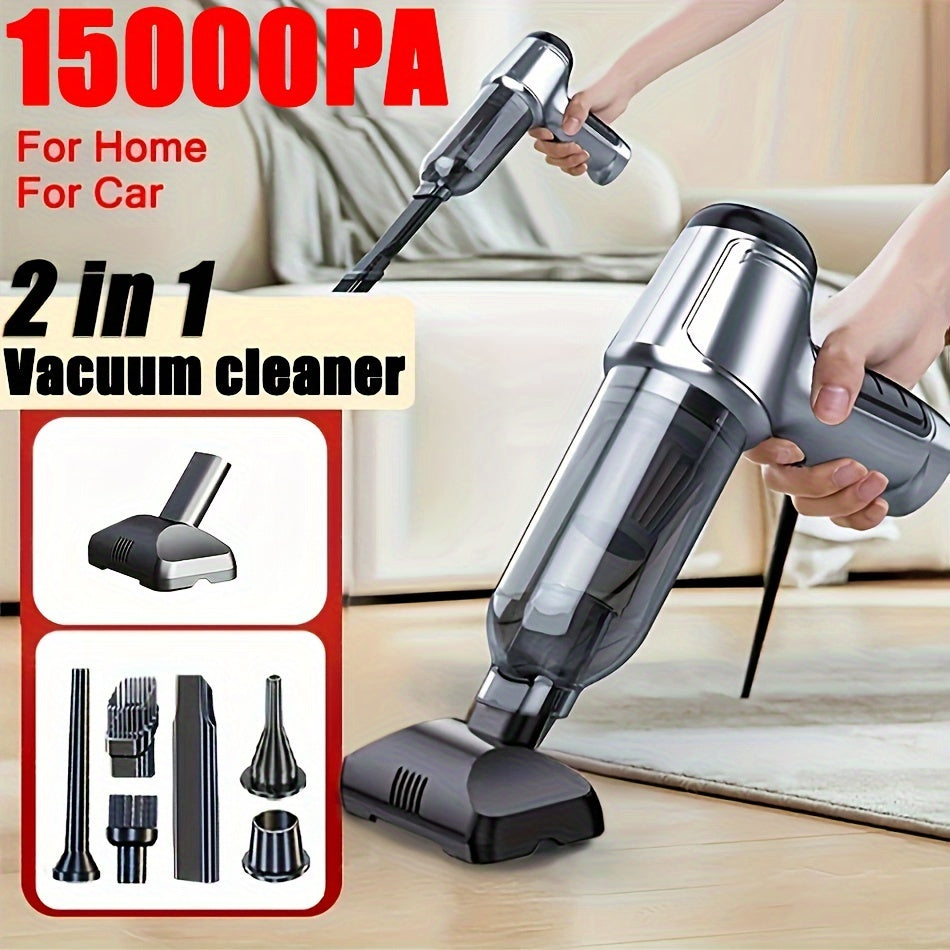 1pc 95000PA Wireless Handheld Vacuum Cleaner - Cordless Power for Homes & Cars 🔋 - Cyprus