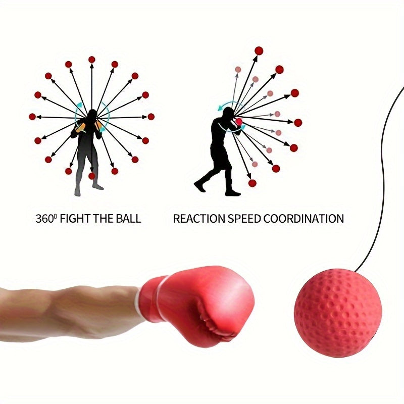 Boxing Reflex Ball Set for Enhanced Coordination & Speed - Cyprus