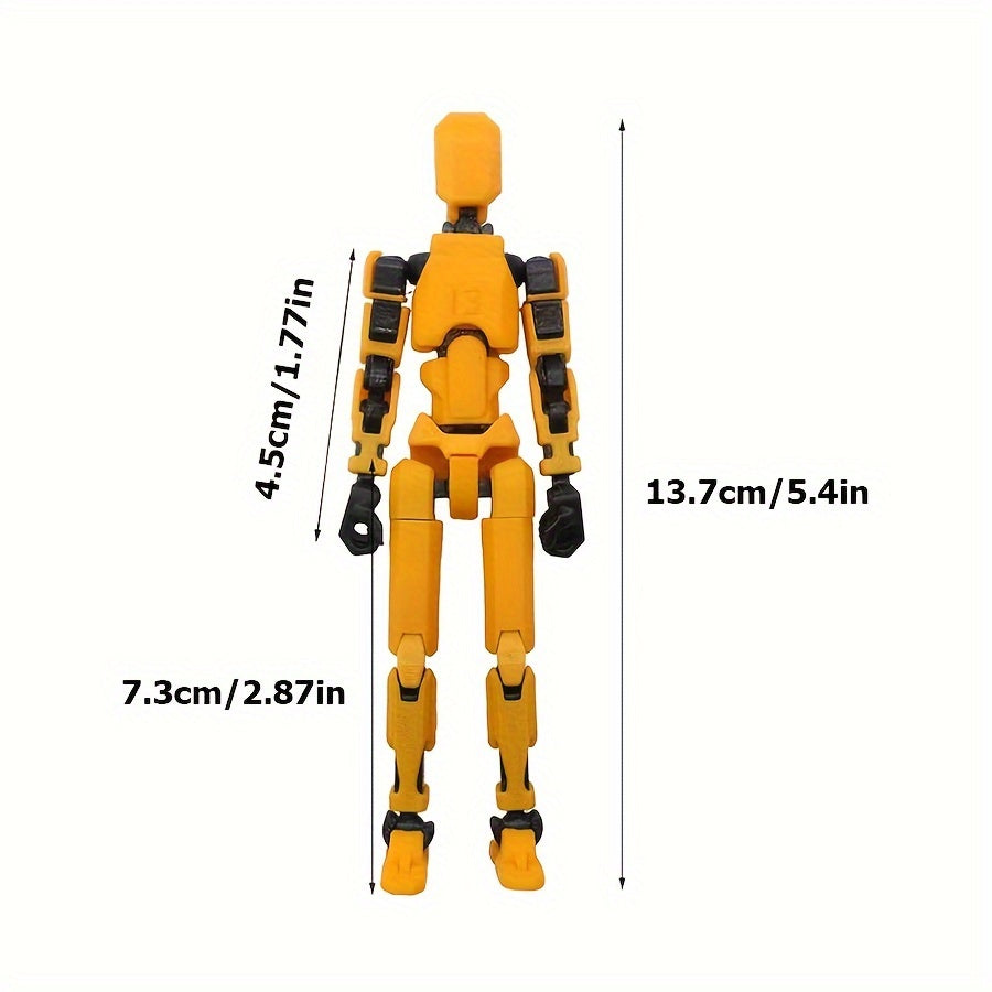 Lucky 13 Multi-Jointed Robot Mannequin DIY Toy - Cyprus