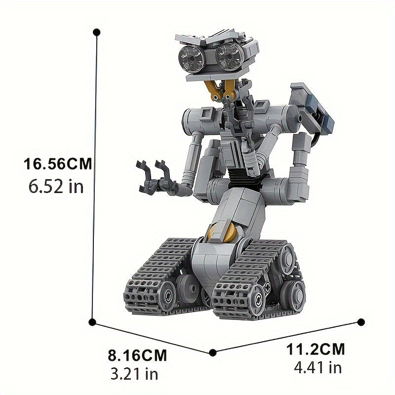 313pcs Mecha Yapı Taşları Seti - Genç İnşaatçılar için Mükemmel - Kıbrıs