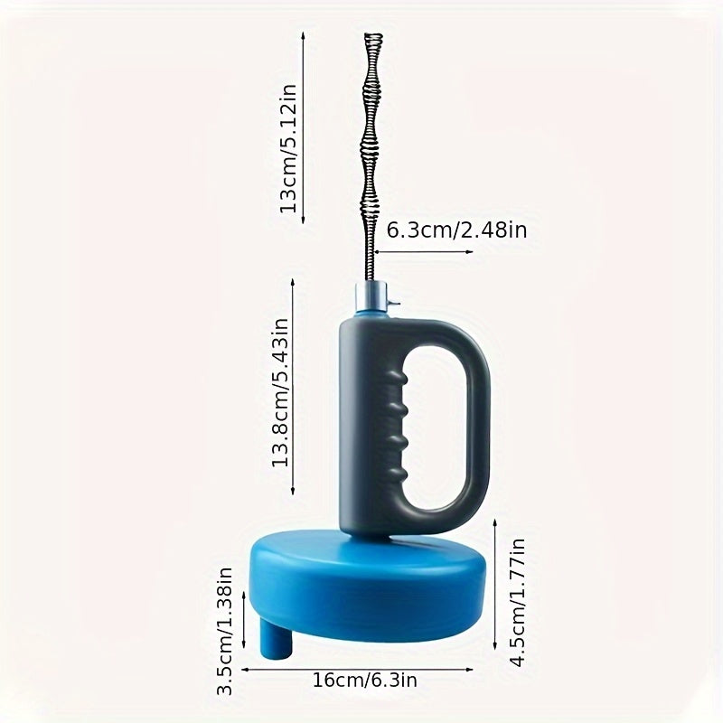 Hand Operated Pipe Dredger with Spring Steel Wire - Cyprus