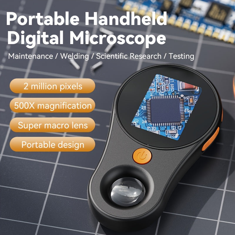 500X Portable Handheld Digital Microscope for Scientific Research - Cyprus