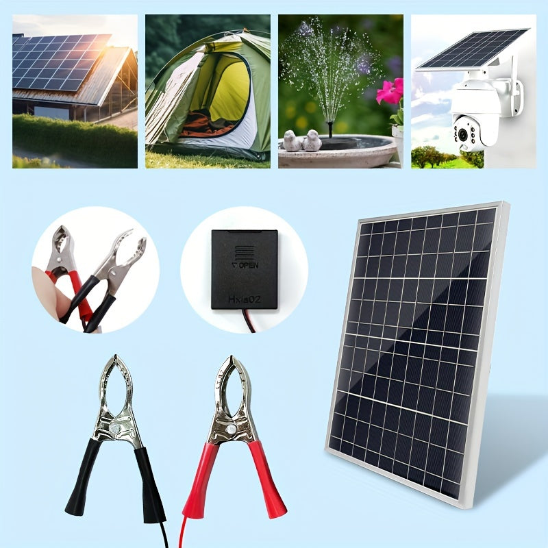 Versatile Portable Solar Panel Kit with 60A/80A/100A Controller for All Your Power Needs