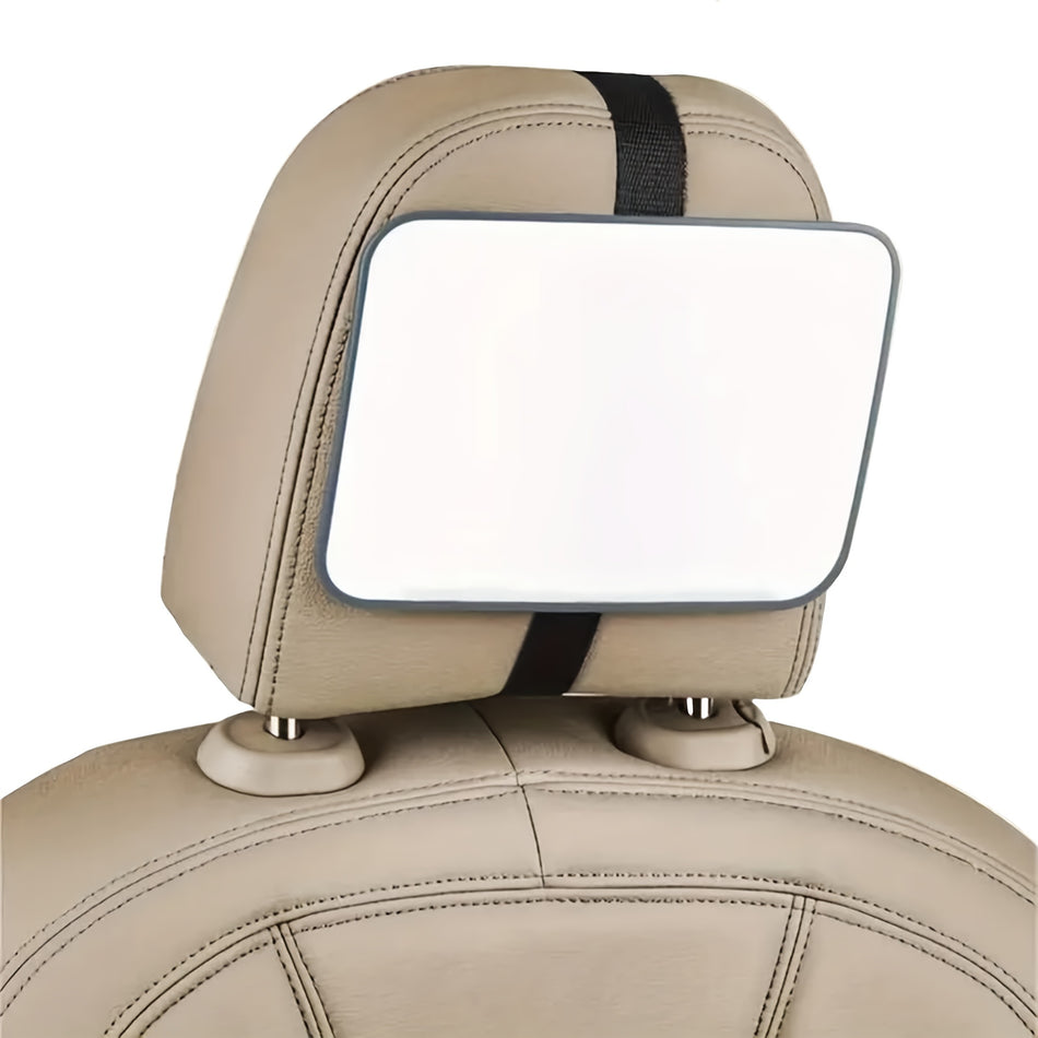 VIEKEY Safety Car Seat Mirror for Rear Facing | Wide Crystal Clear View | Shatterproof | Fully Assembled