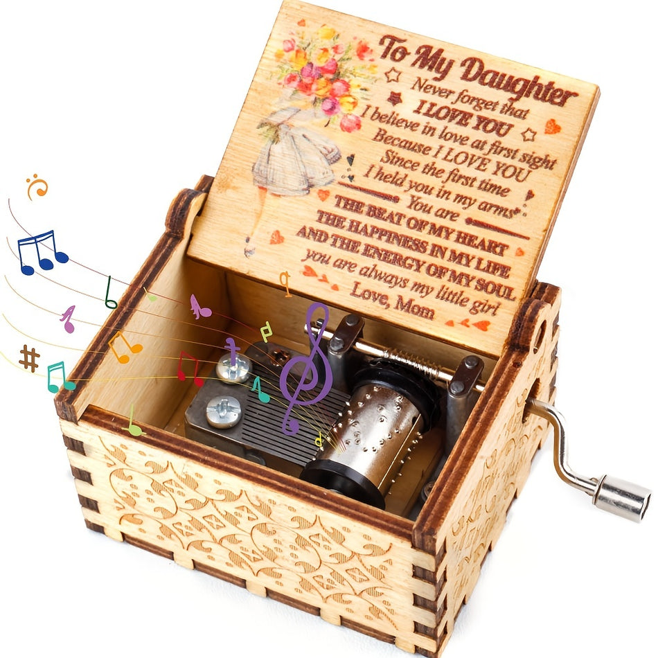 Musical Box for Mom to Daughter - Heartfelt Gift with "You Are My Sunshine" - Cyprus