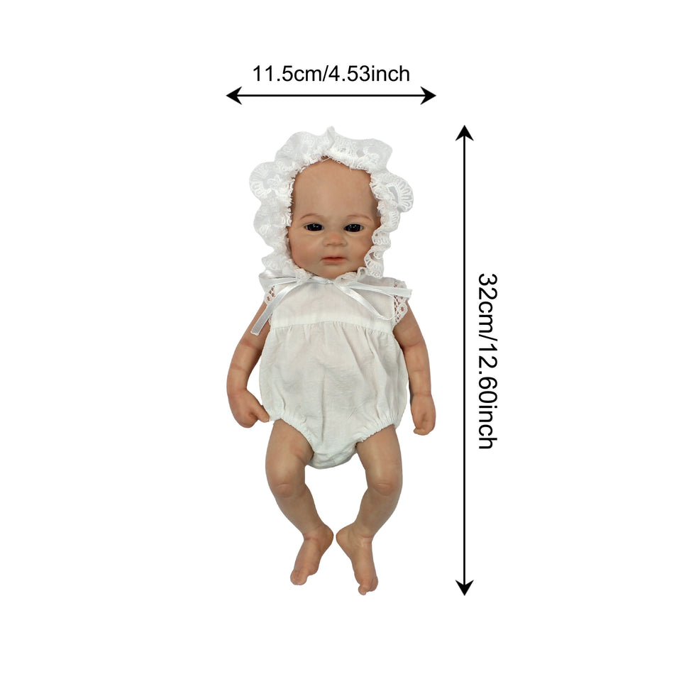 Elijah Lifelike Silicone Toddler Doll - Πλύνετε, αδιάβροχη, ρεαλιστική υφή δέρματος - Ιδανικό οικογενειακό δώρο - Κύπρος