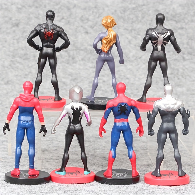 Spider -Man Cool Desktop Decoration PVC Figurines - Ιδανικά για πάρτι και διακόσμηση δωματίου - Κύπρος