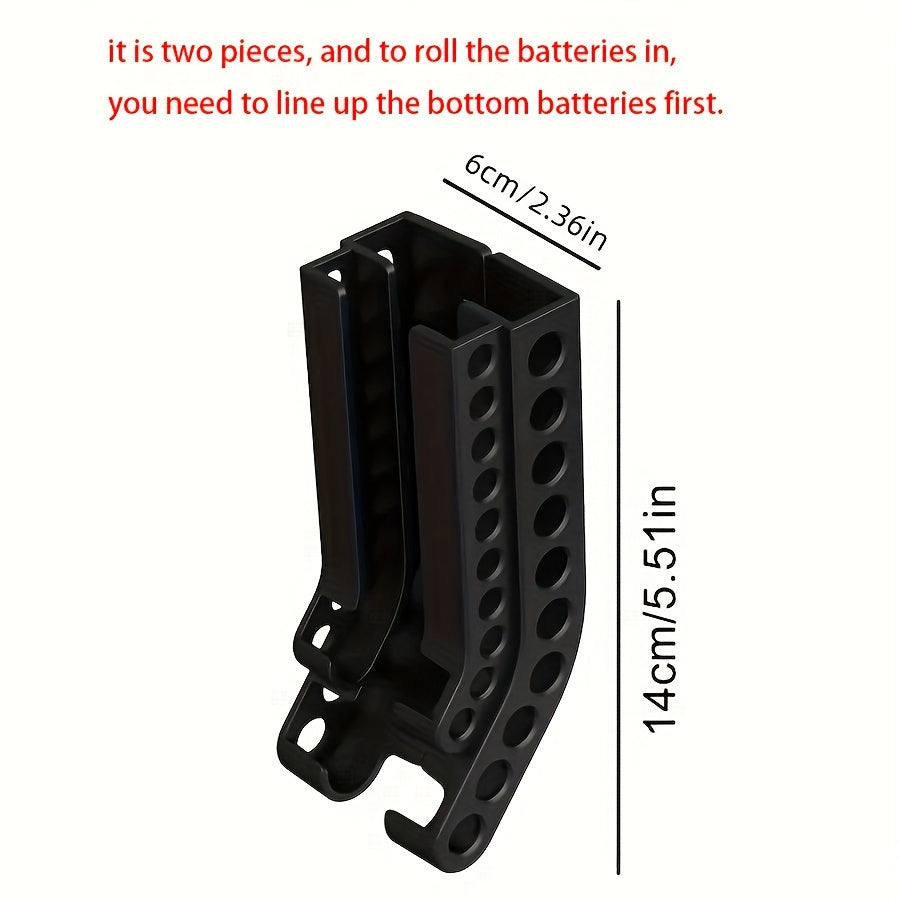 AA & AAA Battery Storage Organizer με το Wall Holder - Κύπρο