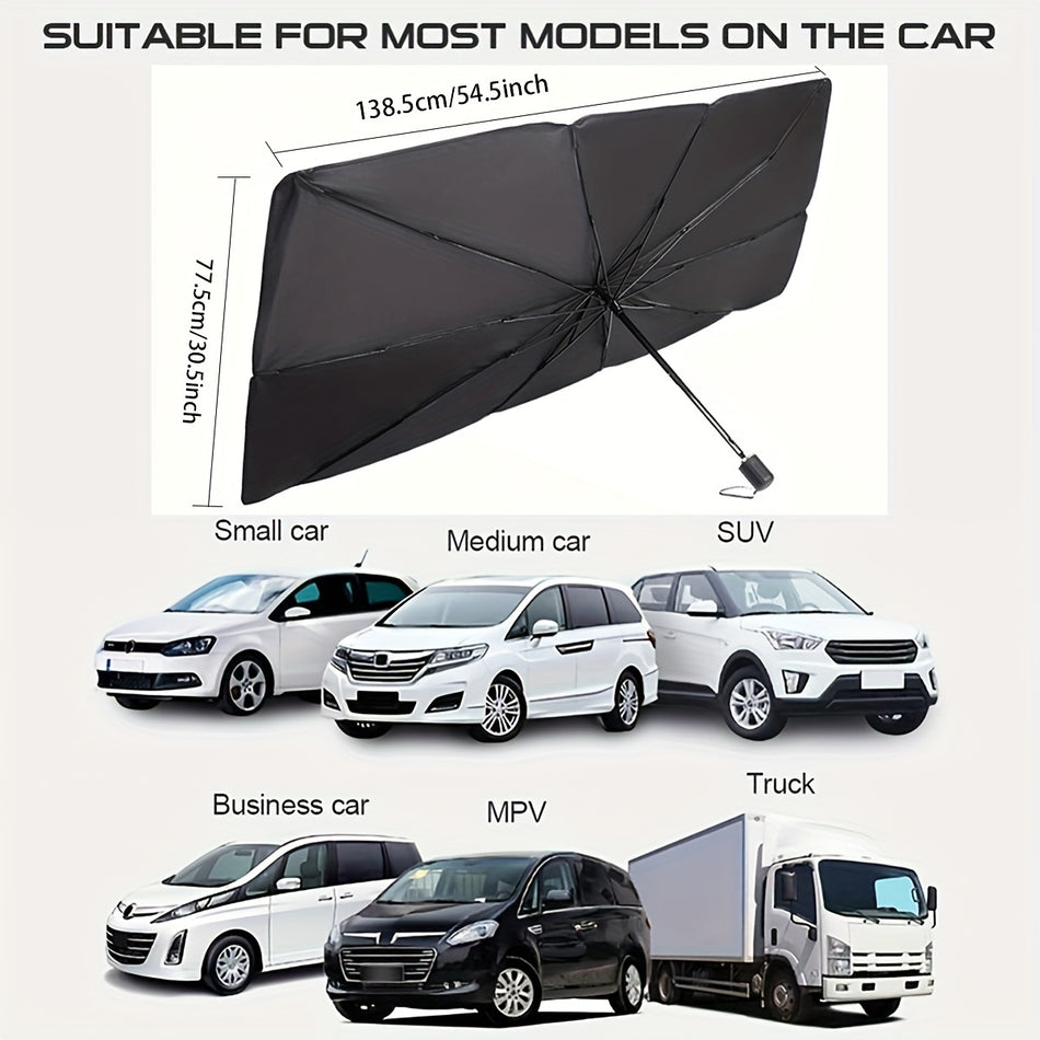 Cyprus Foldable Car Sunshade: Efficient Sun Protection & Versatile Outdoor Mat