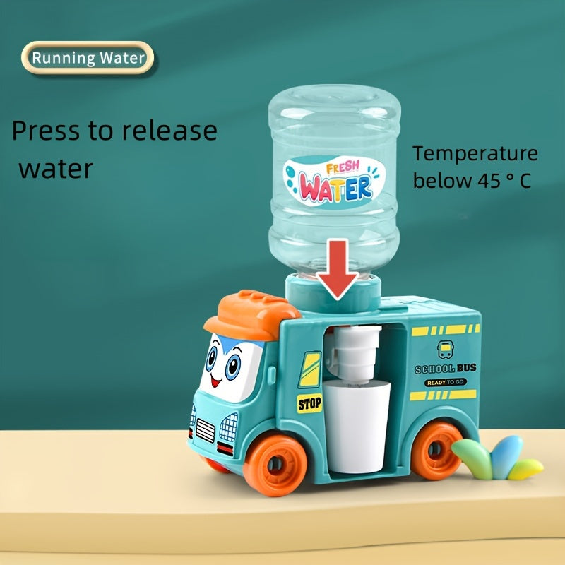 Fun Can Slide Bus Water Dispenser, Boys And Girls Toys Gift - Cyprus