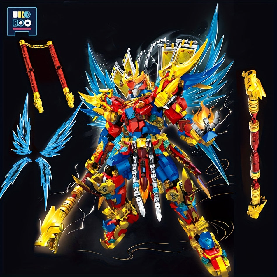 UKBOO 2362PCS Κινητή δράση Warrior Robot Mecha Builds Blocks - Κύπρο