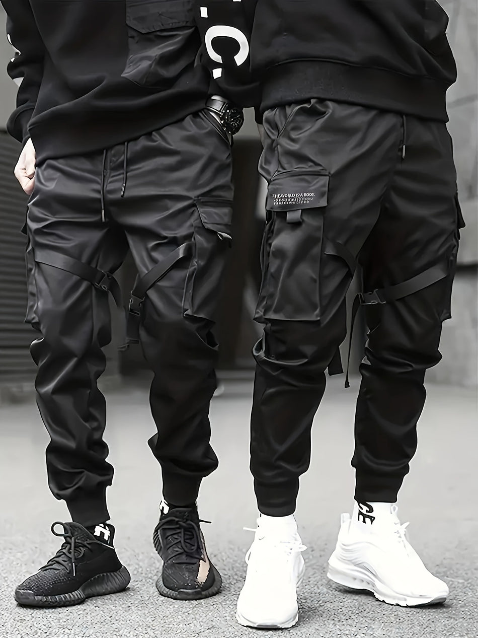 Trendy Men's Cargo Pants with Multi Flap Pockets