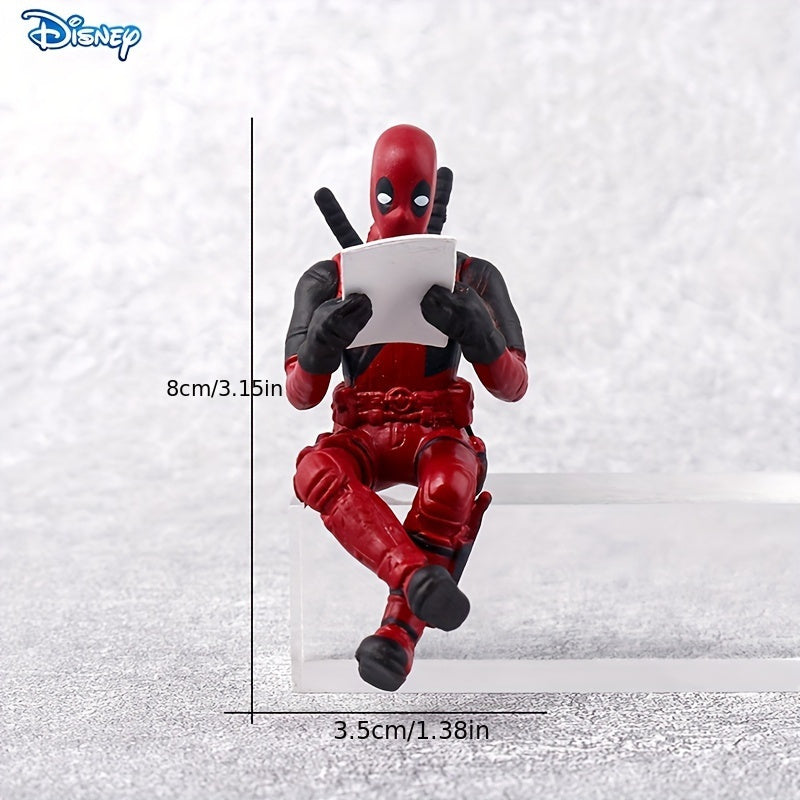 Deadpool Models Set - Superhero Figurines, Avengers Statues - Car Decor, Creative Ornaments For Vehicles And Desks - Cyprus