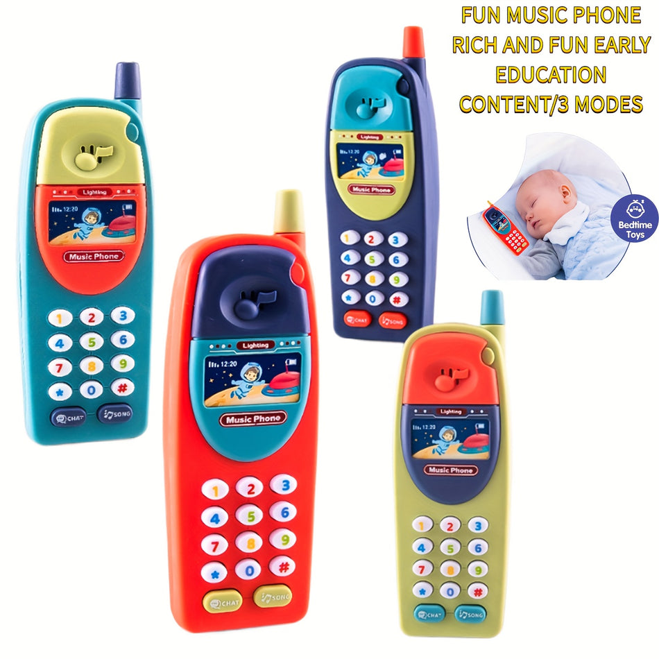 Astronaut-Themed Learning Phone Toy for Toddlers - Music & Storytelling - Cyprus