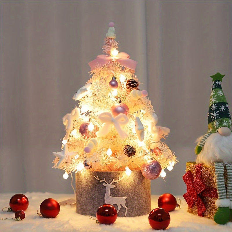 Mini Christmas Tree with Lights - Korean Style Table Décor - Cyprus