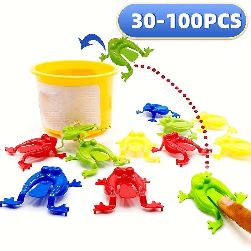 Jumping Frog Bouncing Toys - 30-100pcs Fun Party Supplies - Κύπρος