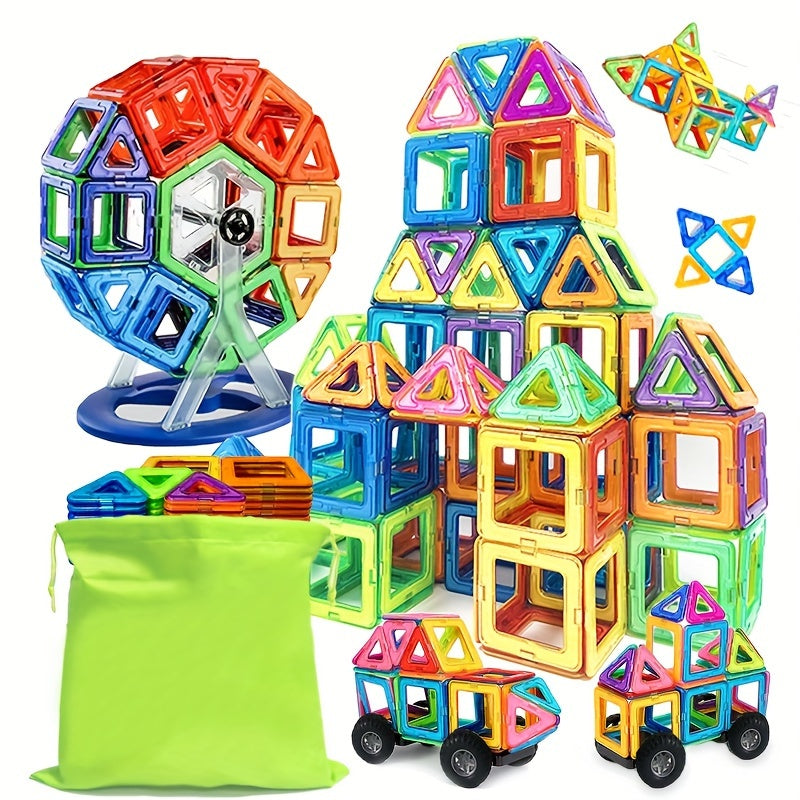 Magnetic Building Blocks DIY Designer Educational Toy Set - Cyprus