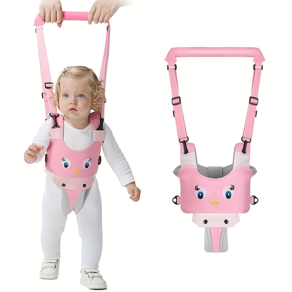 Baby Walker Harness Assistant with Adjustable Straps - Toddler Walking Safety Vest, Penguin, Chick, Dog, Owl Design 🐧🐤🐶🦉