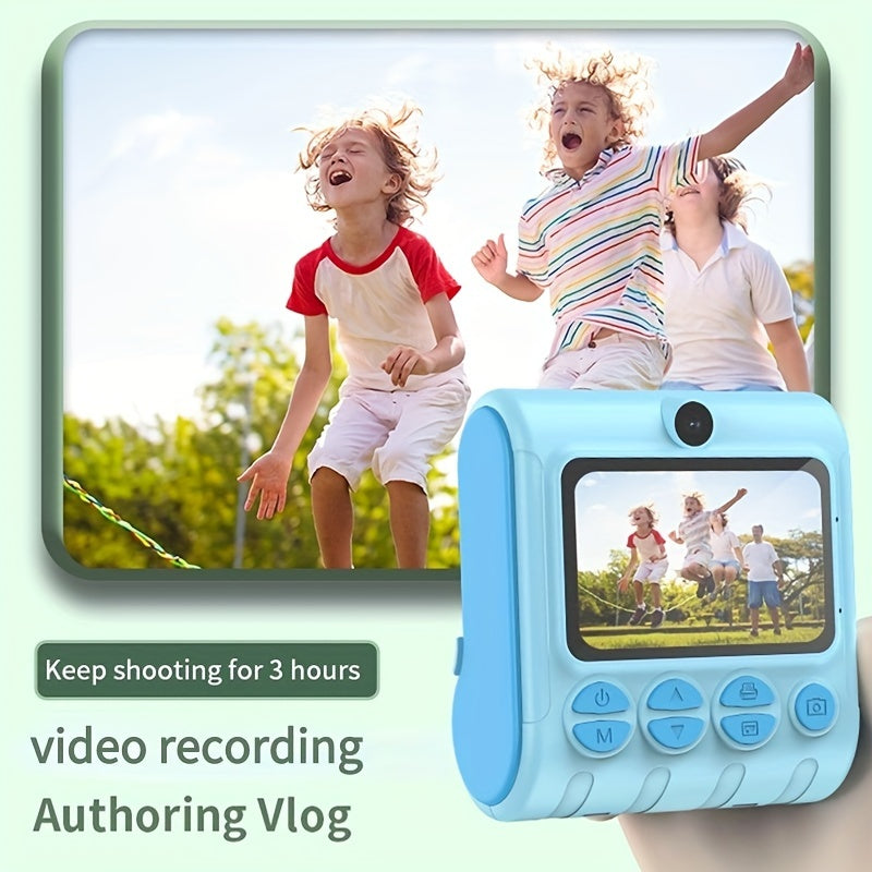 Sofortige Druckkamera mit Videorecorder - Perfektes Geschenk für Kinder - Zypern