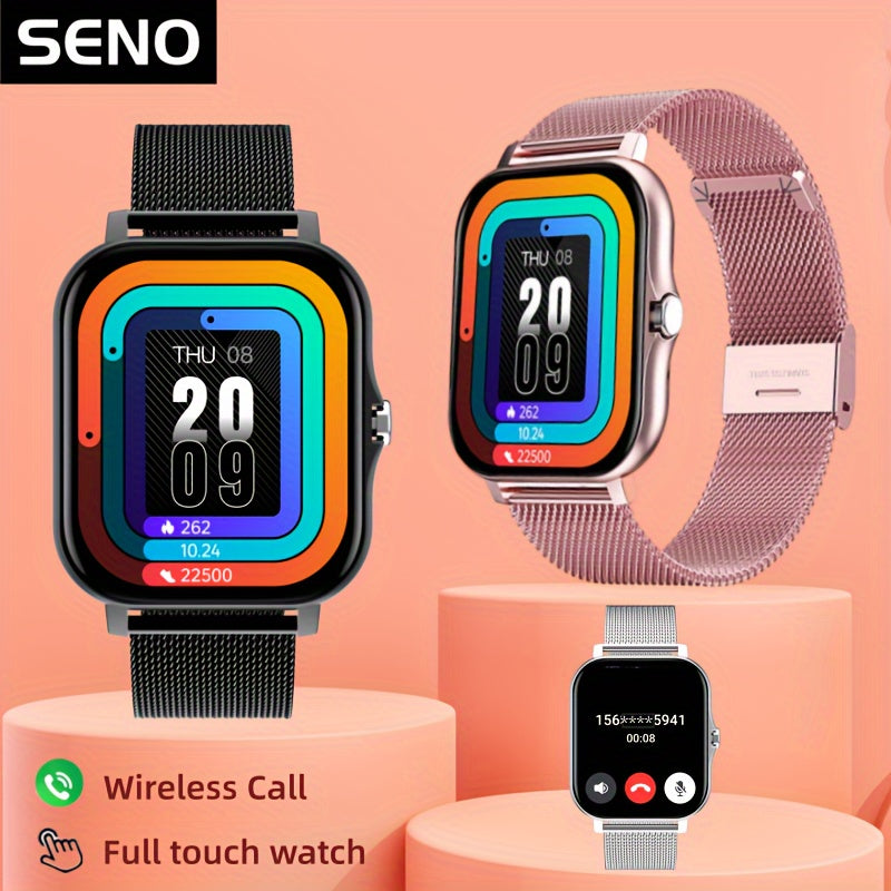 Touchscreen Smartwatch with Wireless Calling & AI Voice Assistant - Cyprus