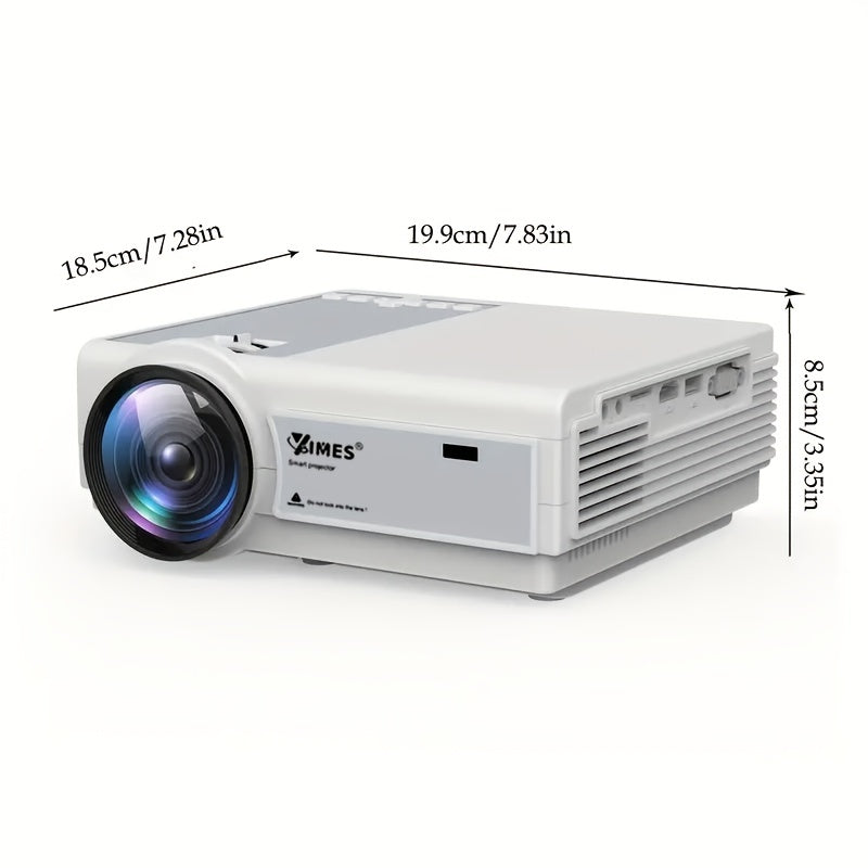 YIMES Updated Multimedia Projector With WiFi And BT, Full HD 1080P - Cyprus