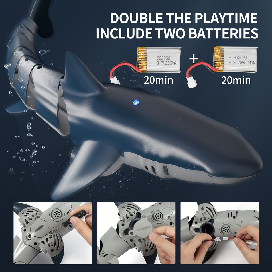 Remote Control Shark 1:18 High Simulation Scale Fish - Fun Water Toy for Kids - BABYHOME - Cyprus