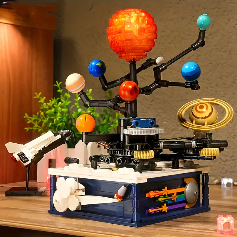 775pcs Solar System STEM Construction Kit für kreative junge Köpfe