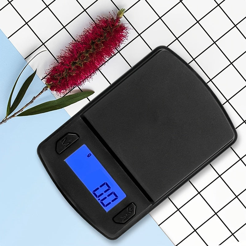 Portable Mini Digital Scale with Backlight - 500g/0.1g Capacity - Battery Operated - Cyprus