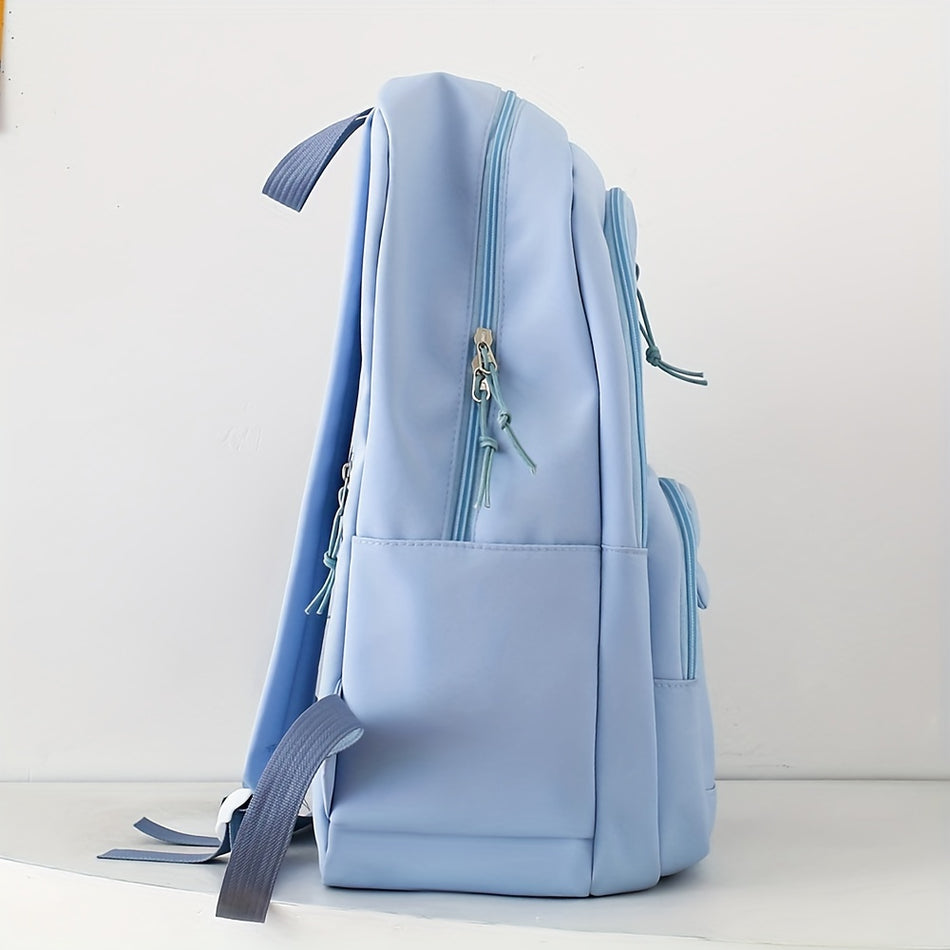 Sporty Nylon Backpack Set for Students - Cyprus