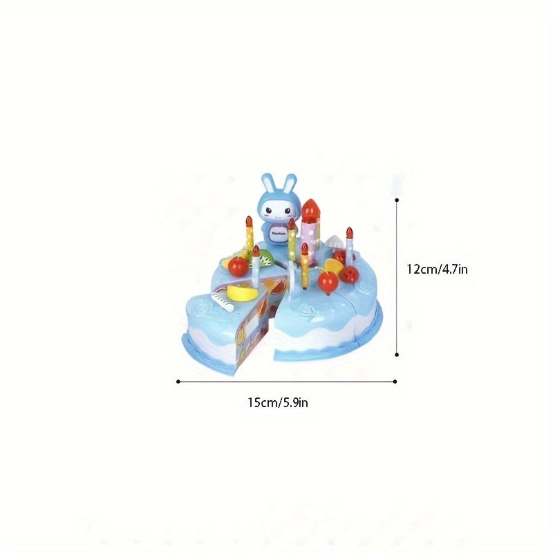 37pcs DIY Cake Birthday Cake & Fruit Toy Kit - Κύπρο