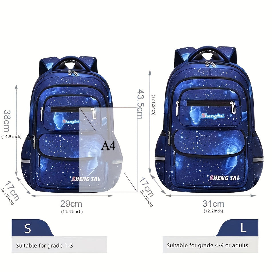 Large Capacity Waterproof School Backpack For Boys - Cyprus