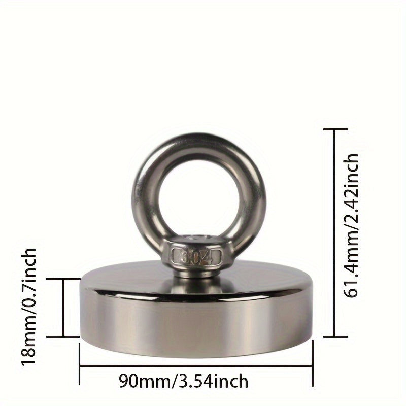 XFN Super Strong Neodymium Fishing Magnet N52 με οπή CounterSunk - Κύπρος