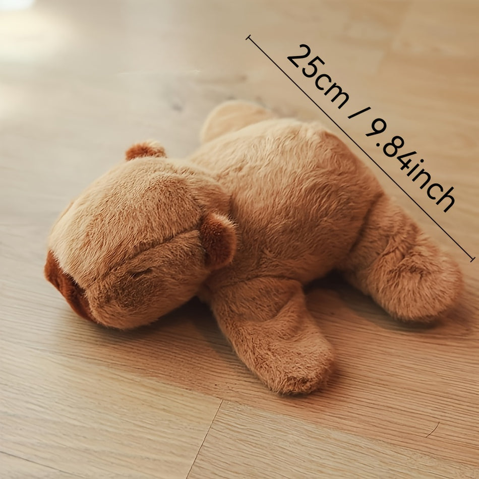 Capybara Plush Slap Armband - 25 cm Interaktives gefülltes Tierspielzeug