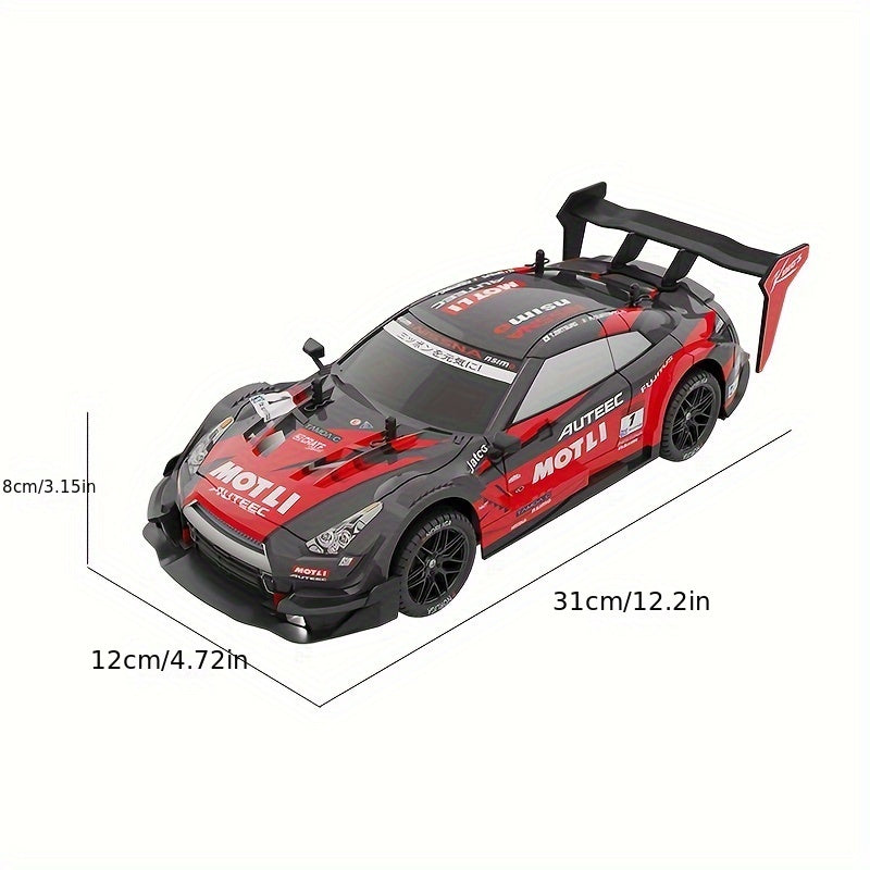 1:14 RC Yüksek Hızlı Drift Arabası, 2.4G Kablosuz Uzaktan Kumanda Dört Tekerlek Çekiş-Kıbrıs