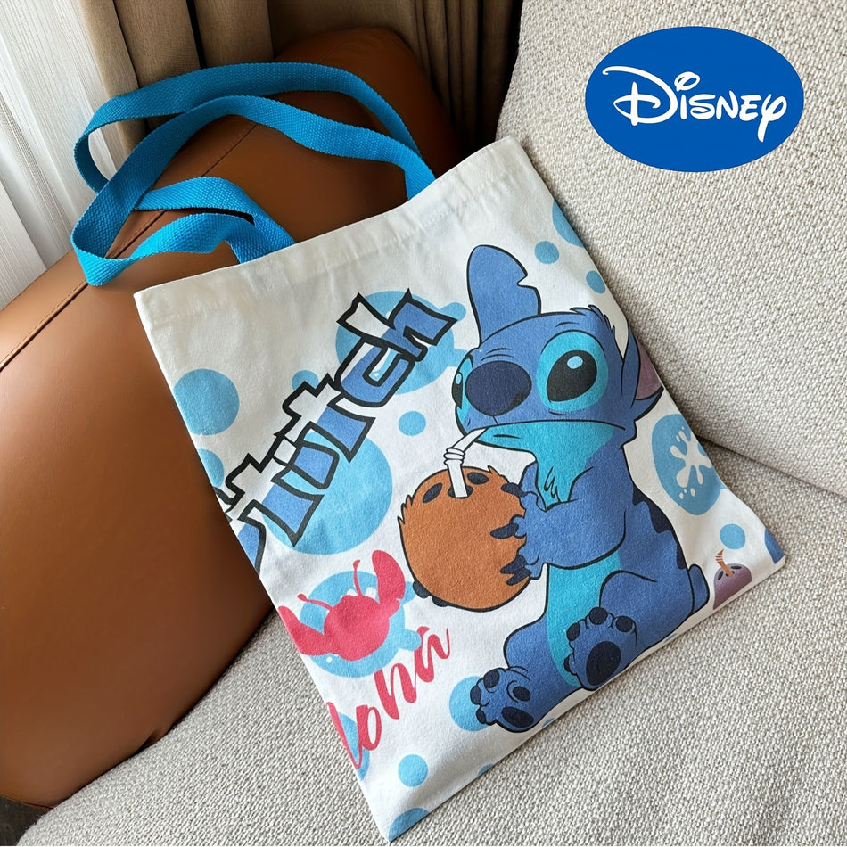 Stitch Cartoon Cute Canvas Tote Bag - Cyprus