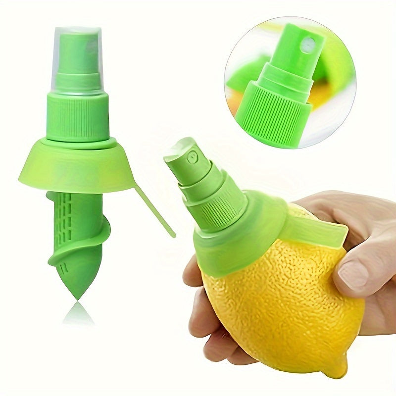 Effortless Fresh Lemon Juice Extractor - Compact Plastic Kitchen Gadget