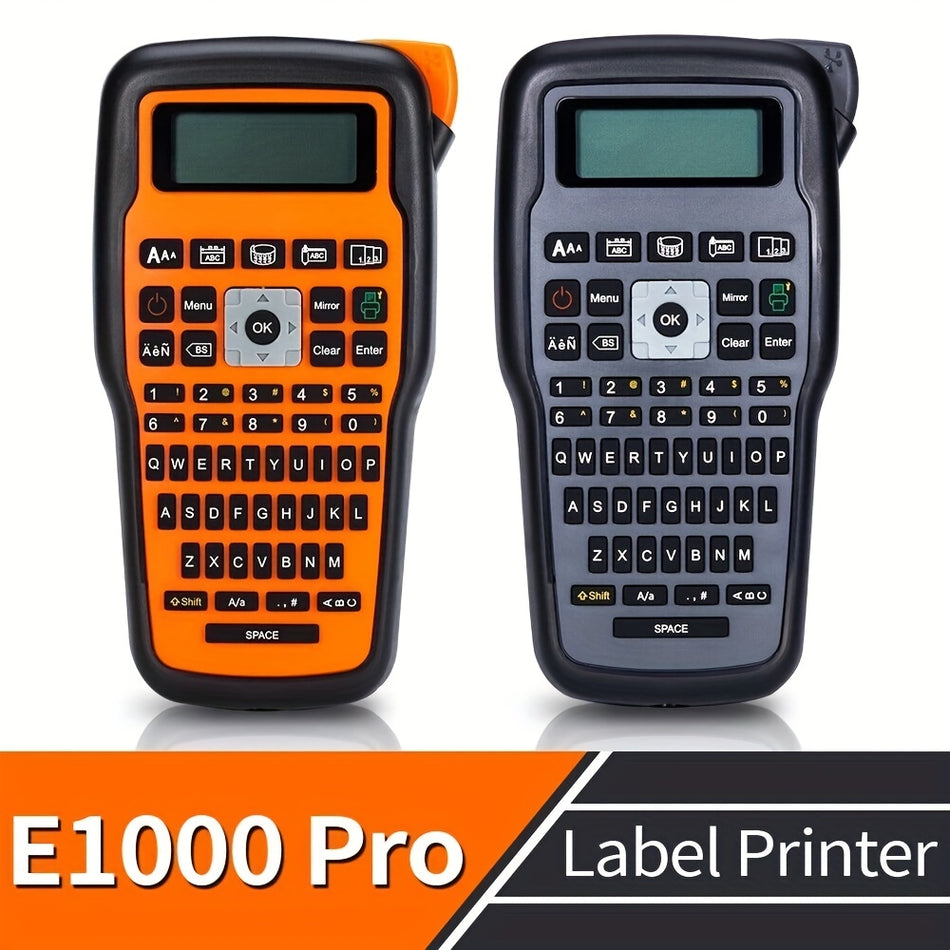 E1000 Pro Label Machine - Βιομηχανικός κατασκευαστής ετικετών για εύκολη οργάνωση - Κύπρος