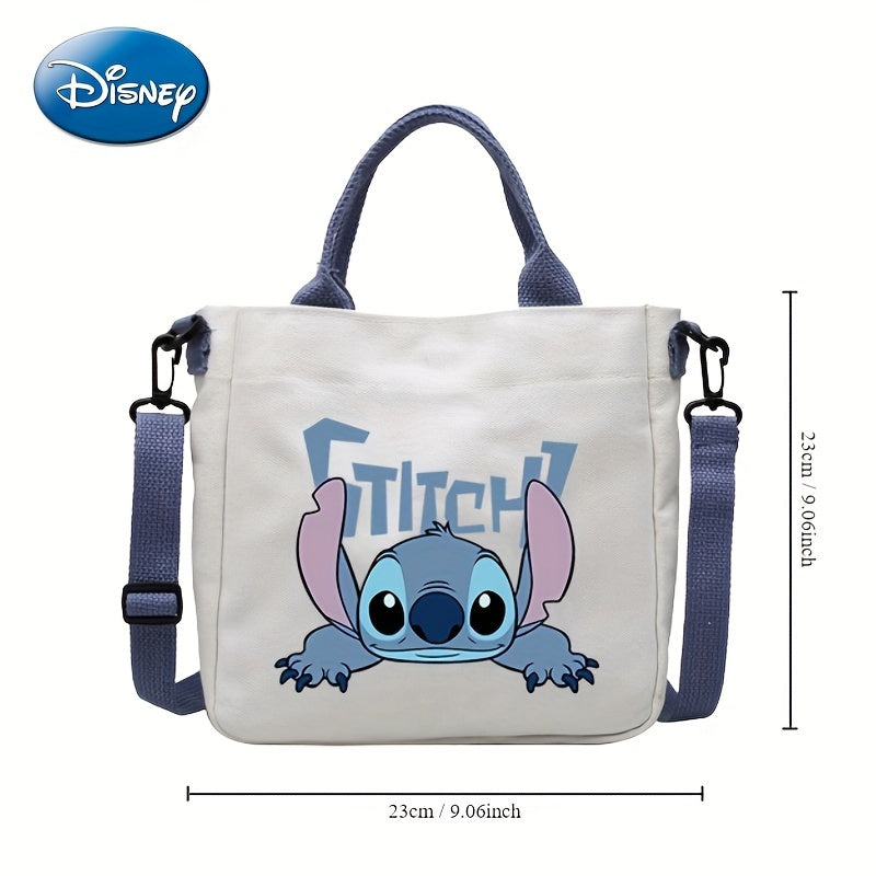 Stitch Shoulder Bag - Anime Cartoon Cute Fashionable Satchel Bag, Large Handbag For Amusement Park - Cyprus