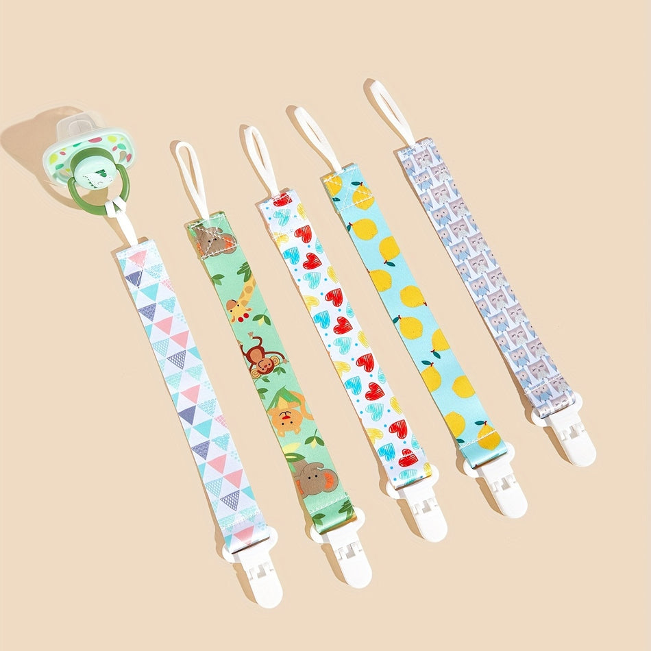 Universal Baby Pacifier Holder Soother Clips | Teething Toy Teethers Boy Girl | Item ID: TT02689