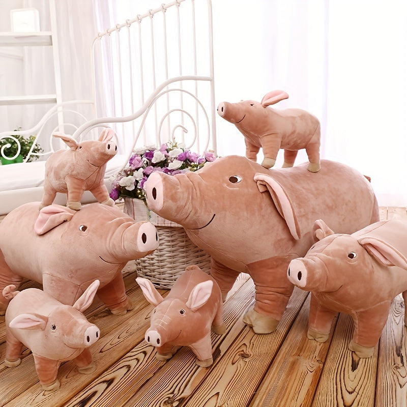 Adorable jouet de cochon en peluche - cadeau parfait pour tous les âges