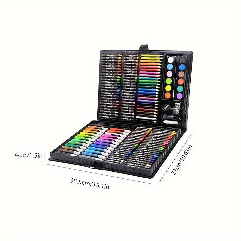 168-Piece Art Set for Teens and Adults - Professional Drawing and Painting Kit - Cyprus