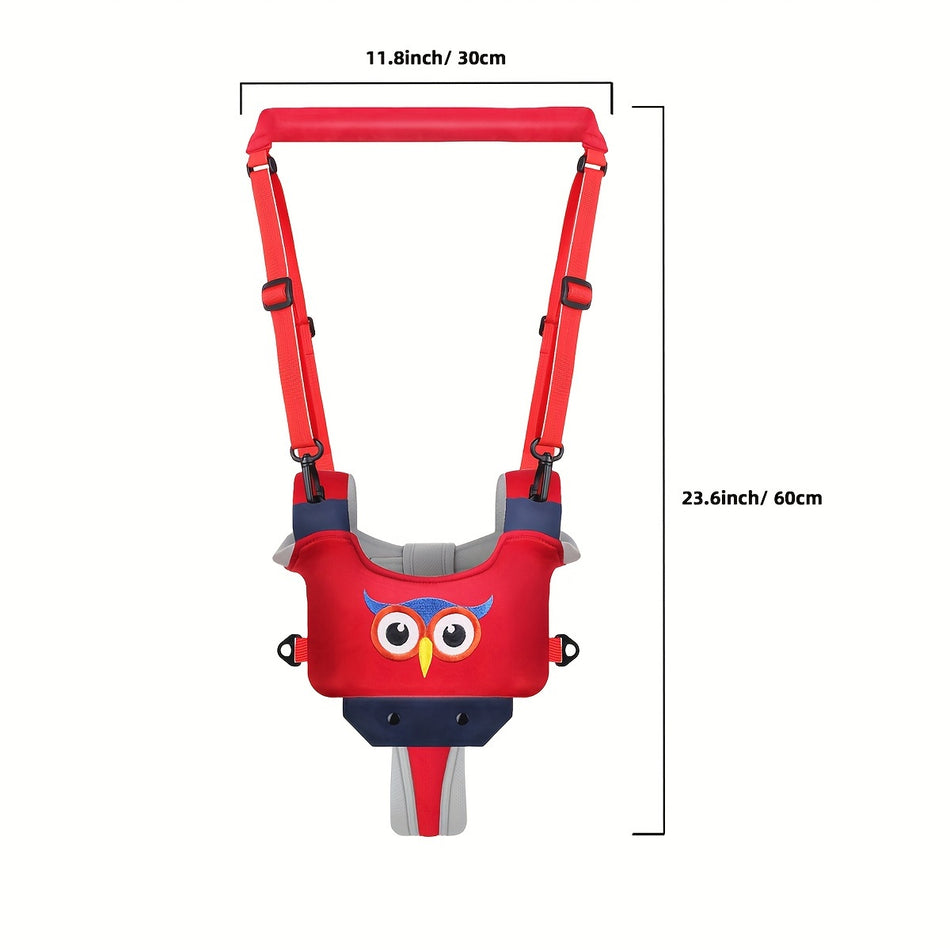 Baby Walker Harness Assistant with Adjustable Straps - Toddler Walking Safety Vest, Penguin, Chick, Dog, Owl Design 🐧🐤🐶🦉