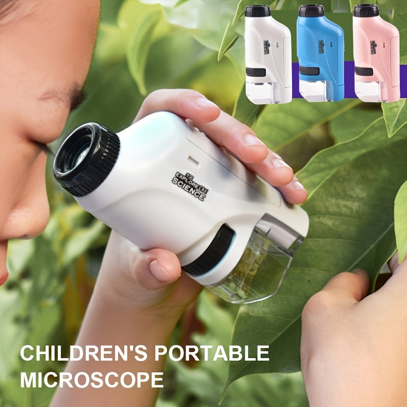 Discover Nature's Wonders with this Portable Microscope Toy - Perfect Educational Gift for Boys and Girls! - Cyprus