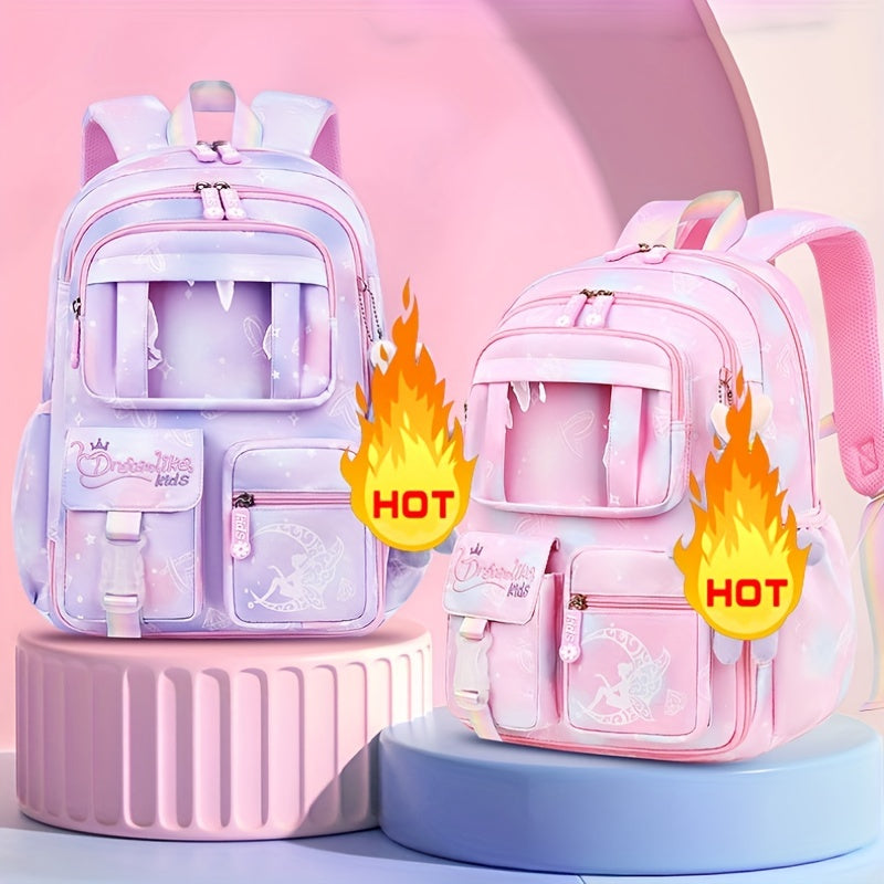 Neue Prinzessin Fantasy Farb -Rucksack mit niedlichem Kaninchenanhänger - Zypern