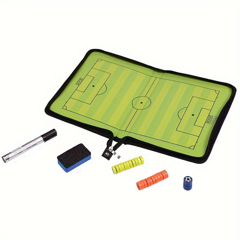 Two-fold Zipper Football Coach Board - Cyprus