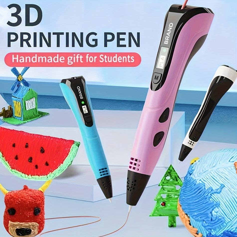 Powerful 3D Printing Pen with LCD Display - Cyprus