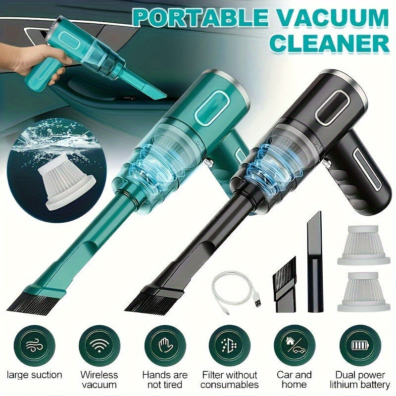 Compact Rechargeable Vacuum Cleaner - Cyprus