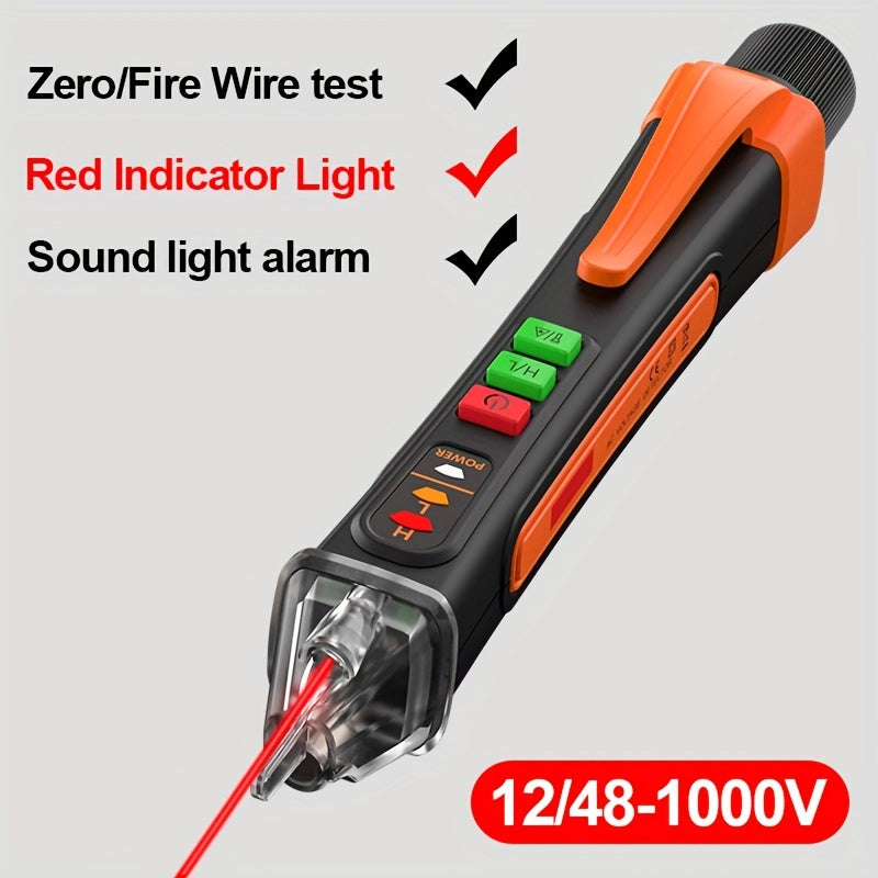 Smart Voltage Tester Pen: Detects Voltage 12-1000V!