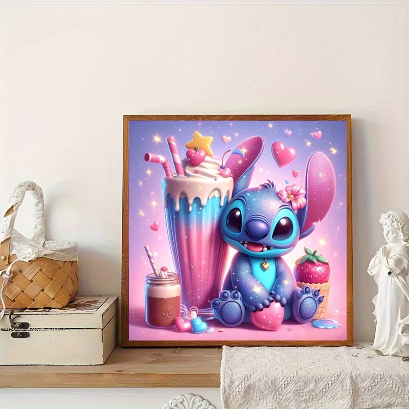 Disney Stitch Ice Cream Diamond Painting Kit - Cyprus - DIY Cartoon Theme